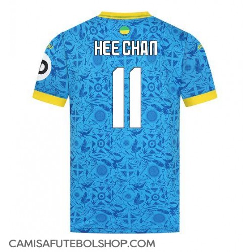 Camisa de time de futebol Wolves Hee-chan Hwang #11 Replicas 3º Equipamento 2025-26 Manga Curta
